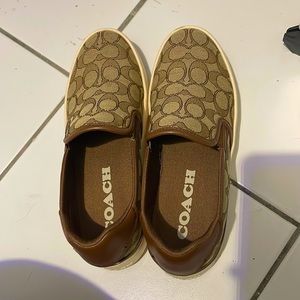 Coach slip ons 👞